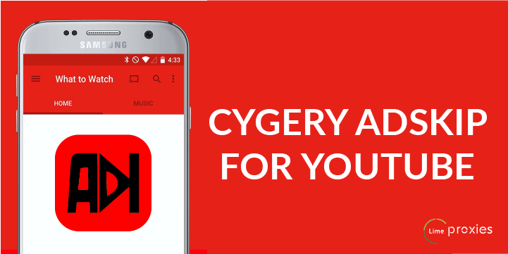 Best Ad blockers for Android - CYGERY ADSKIP FOR YOUTUBE