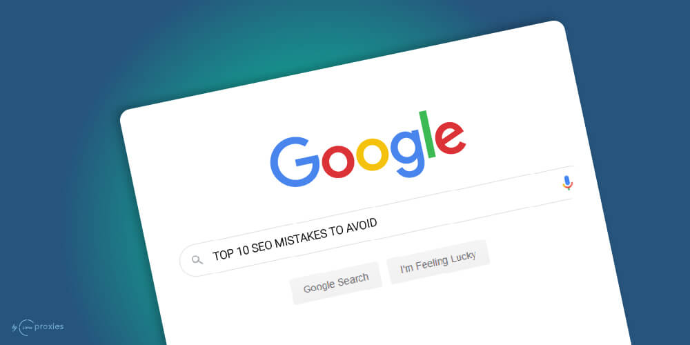 SEO mistakes