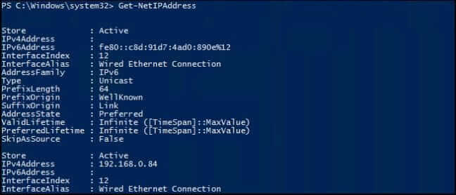 Static IP Address In Windows 10