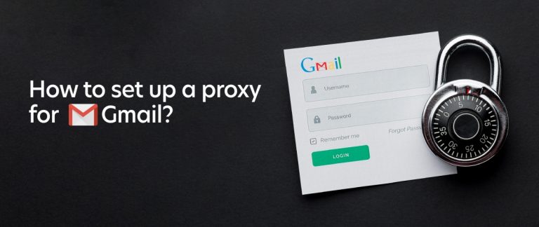 set up proxy for Gmail