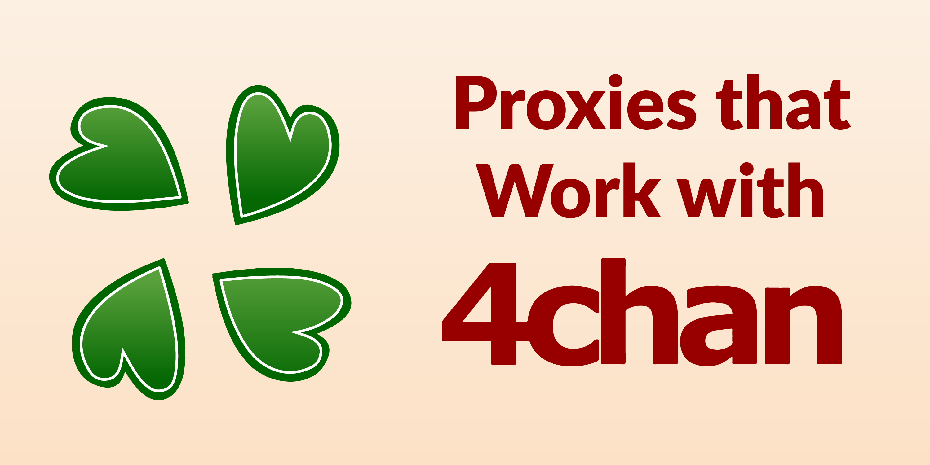 PROXIES FOR 4CHAN