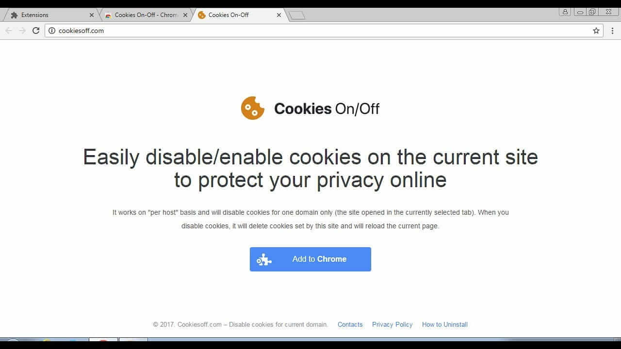 Avoid Tracking Cookies